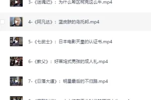 B站完整电影史大师课，焦雄屏世界电影20大名作赏析