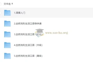 新东方剑桥流利生活口语（初中高级）