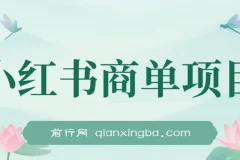 小红书商单项目，2023最强蓝海项目，没有之一！
