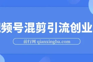 精华帖视频号混剪500万播放引流17000创业粉，单日直接过万变现