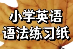 《语法作业纸》 (Labubu主题版)