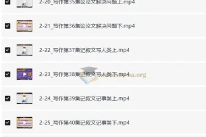 王惠老师玩转英语核心-三板斧 语法+阅读+写作