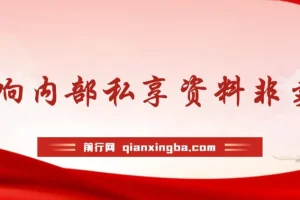 群响流量黄宝书25-29期，群响内部私享资料非卖品