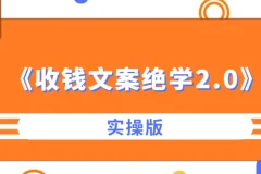 《收钱文案绝学2.0实操版》