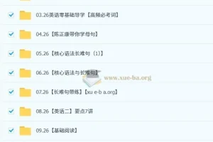 2026 陈正康 考研英语 喵英语全程班