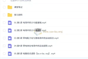 何连伟 高中物理 2026高二物理 A+尖端+S提升秋季班 更新中