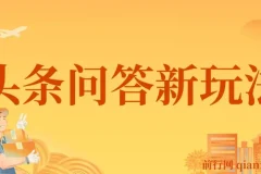 揭秘头条问答新玩法！结合deepseek高效答题，轻松日入1000+