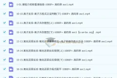 一化儿 高中化学 高考系统课 视频讲义