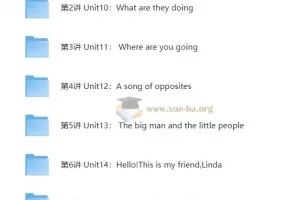 剑桥少儿英语预备级