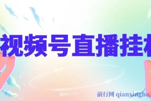 视频号纯无人挂机直播,手机就能做