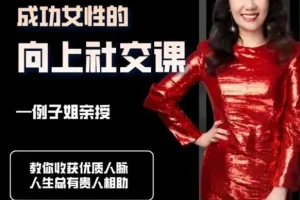 例子姐：成功女性的向上社交技巧