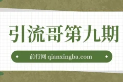 引流哥第九期