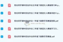 2024阳光同学课时优化作业