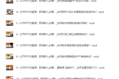 《B站付费课程：旁门左道PPT八合一+PPT高手修神记[MP4][24G]