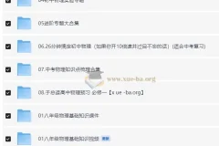 2025深度整合版 于总CEO讲初中物理视频讲义物理逆袭之王 59.8GB