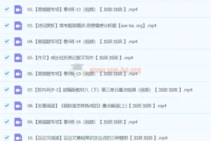 2024初二语文 柳宁语文 A+春季班(春下)