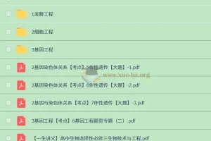 一生儿 高中生物选择性必修三