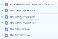 樊帅 2024初二政治 A+秋季班