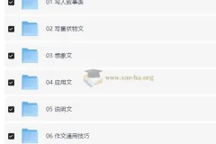 学而思-写作技法一本通（大通关）【40讲 视频课】