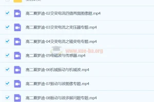 夏梦迪物理 2024高二物理下学期春季班