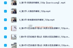 【中国水彩 水彩在中国 康颂】陈流水彩课程