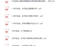 《知乎严选付费文章合集2900篇》[PDF]