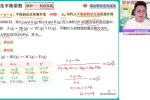 2024高二化学冲顶班：热化学/平衡/电化学专题突破