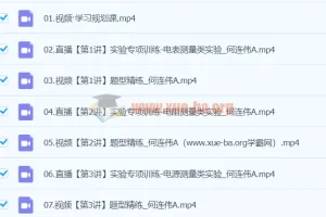 2024高三高考物理 何连伟 A班寒假班