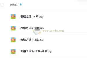 Excel表格之道专业版Excel进阶学习培训视频