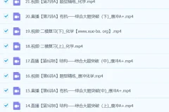 2024高三高考化学 康冲化学 二轮精讲A+春季班