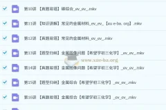 2024 初中化学 初三化学 陈谭飞 秋季下A+