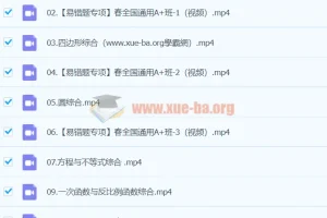 2024初三中考数学 寒假班（春上） 王杭州