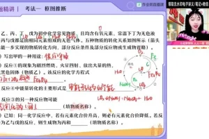 2024中考化学S班：秋季高效提分攻略