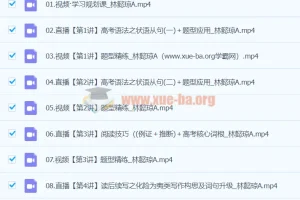 2024高三高考英语 林懿琼 寒假A班