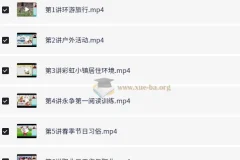 小学语文 4年级英语 韩冬雨 寒假