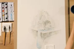 零基础水彩绘画入门：43节视频课从工具到创作