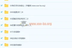 初中物理 初二物理视频教程 12章合集