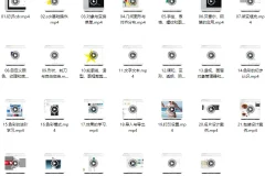 CorelDRAW视频教程(基础篇27节进阶篇23节)包含教程素材