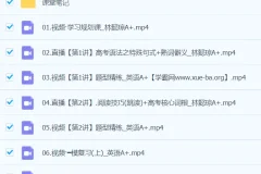 2024高三高考英语 林懿琼 A+春季班