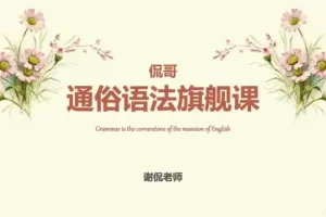 英语语法全攻略：从基础到高级的完整指南