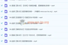 2024高一高中语文 张炯一 寒假班