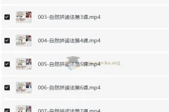 杨家成 搞定英语精品课+自然拼读（130节）