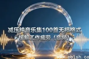 100首无损减压纯音乐，缓解工作疲劳