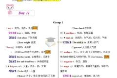 20天搞定中考英语必背1600词