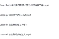 《B站付费课程：第二季篮球核心力量技巧训练课程》[MP4]