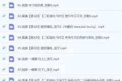 刘聪语文 2024高三高考语文 精讲S春季班