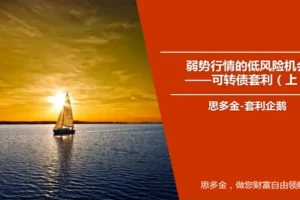 低风险机会可转债套利培训课