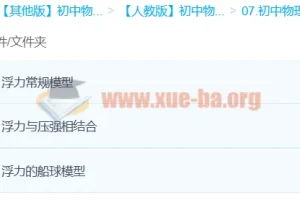 初中物理 【Circle的物理世界】3课时吃透浮力模型【3讲袁媛】