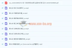 2022初中政治 初一政治春季全国版A加 樊帅【完结】