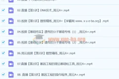 2024高二生物 周云 A+班 寒假班